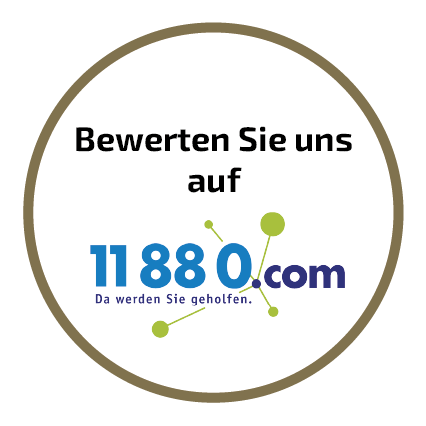 Bewerten Sie uns auf 11880.com