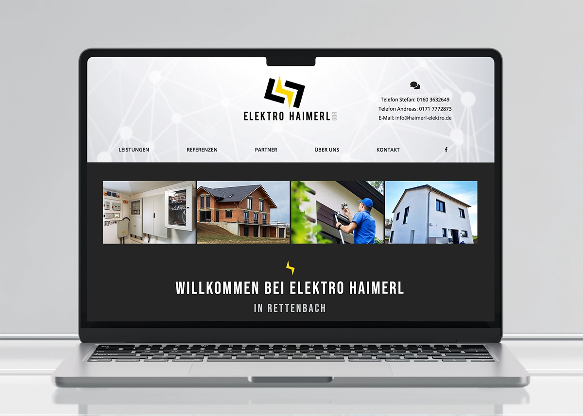 Referenz Elektro Haimerl Webseite Referenz Elektro Haimerl Webseite