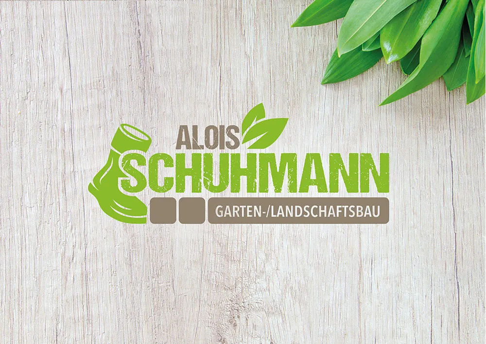 Logo Schuhmann Referenz Logoentwicklung für GALA-Bau Schuhmann