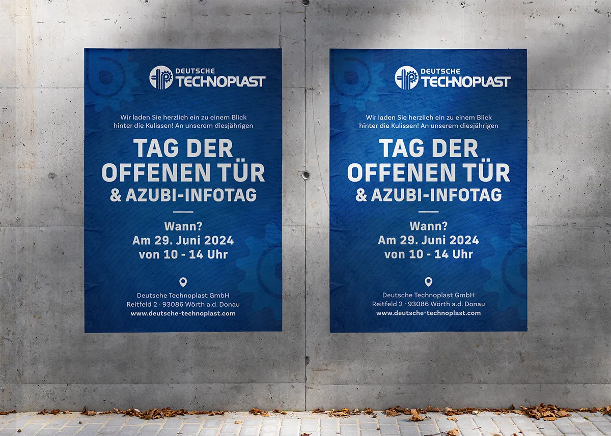 Referenz Technoplast Plakat Referenz Technoplast Plakat