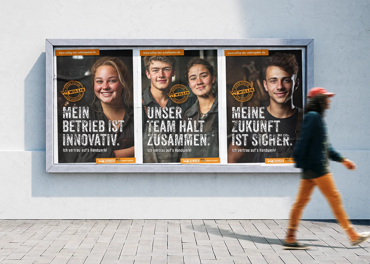 Referenz Willig Azubikampagne